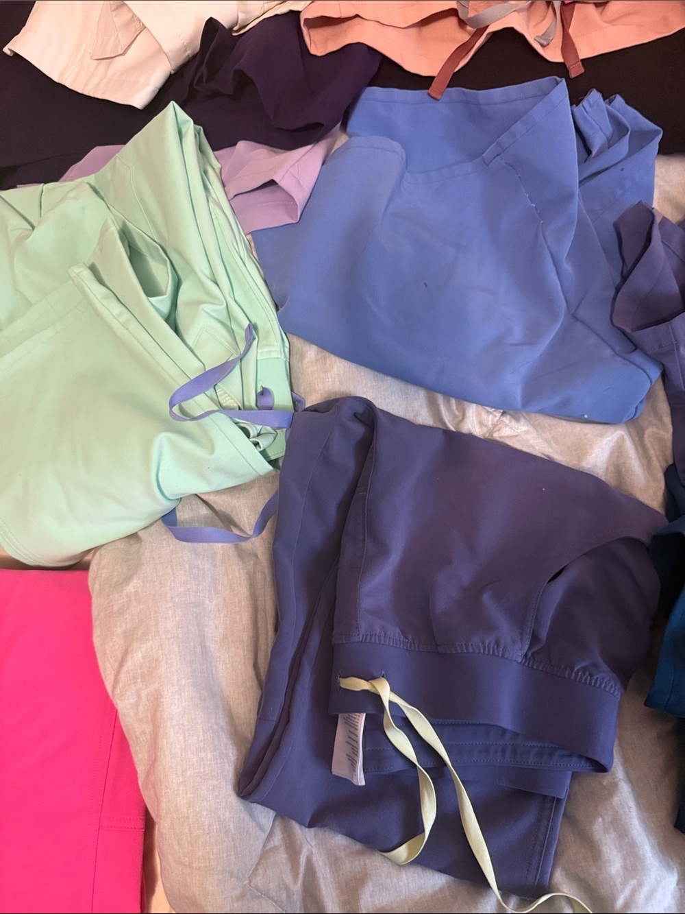 PLUS SIZE FIGS SCRUBS, LAB JACKET, QUARTERZIPS